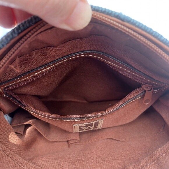 Blue Vintage 90's Style GAL purse BOHO - Picture 9 of 14